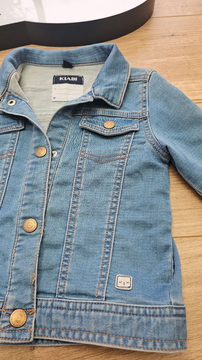 Veste 🧥 jeans 24mois - photo numéro 2