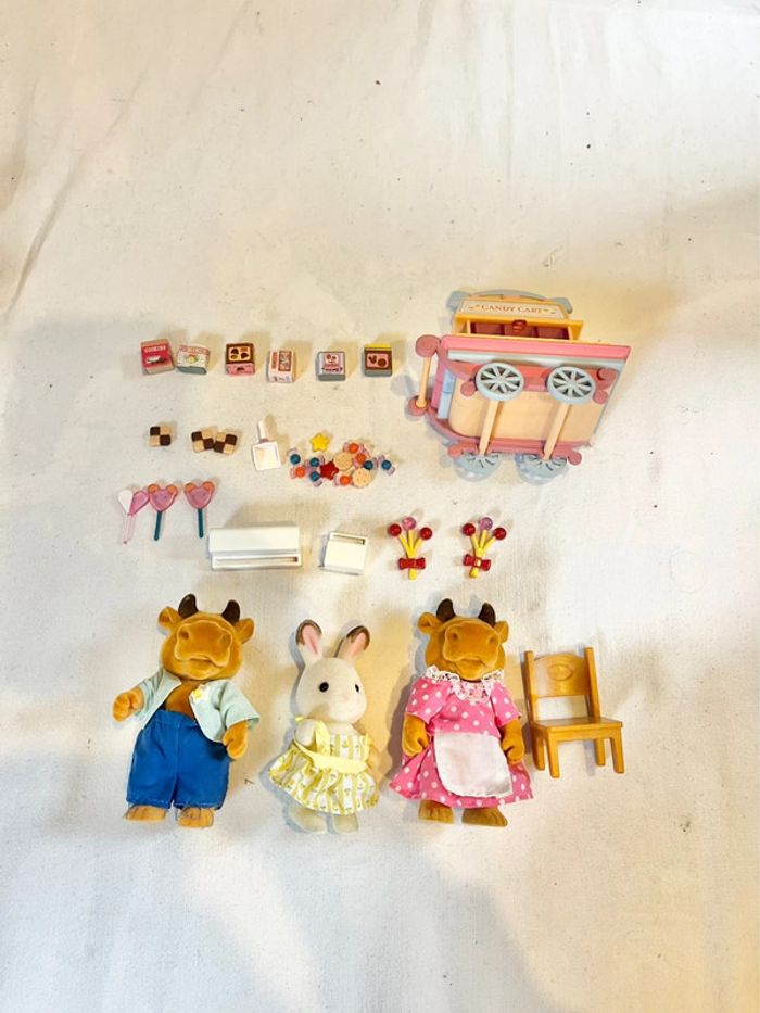 Marchand bonbon candy cart sylvanian families - photo numéro 2