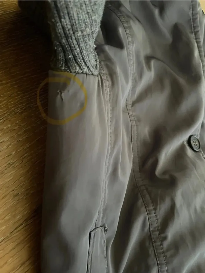 Burberry Jacket Grey - Womens Size 40 / M - Made in Spain 🇪🇸 - photo numéro 19