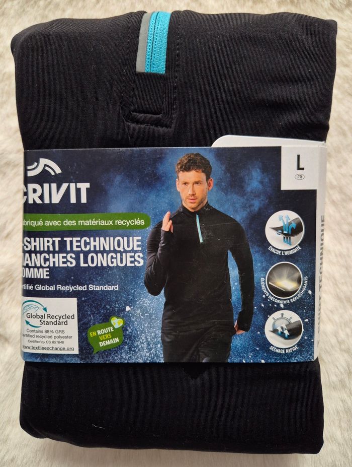 T-shirt technique manches longues