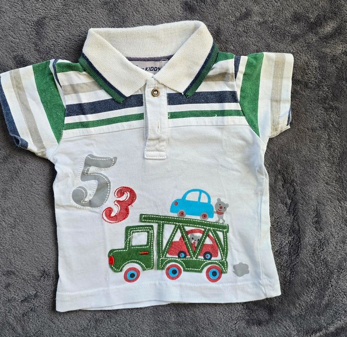 Polo bébé manches courtes