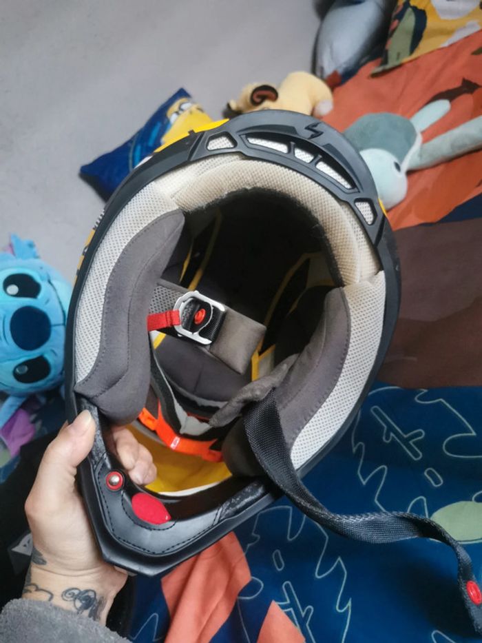 Casque scorpion et lunette + protège dos - photo numéro 7