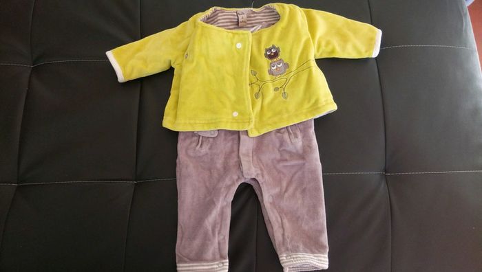 Ensemble 3 pièces boîte à malice en 1 mois.