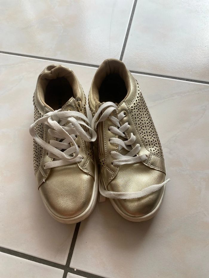 Basket doré, taille 35 creeks - photo numéro 2