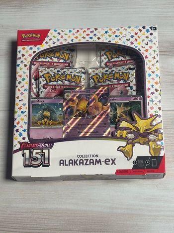 Coffret Pokémon 151 alakazam neuf