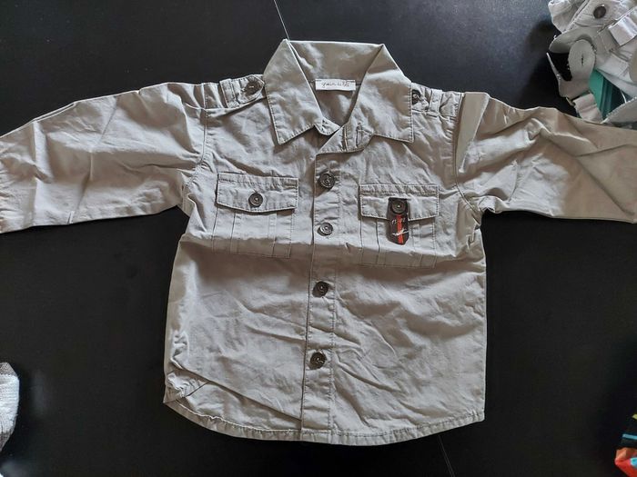Chemise grain de blé 12mois