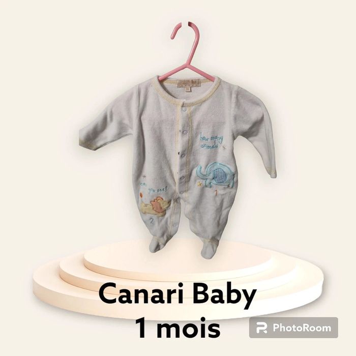 Grenouillère Canari Baby 1 mois