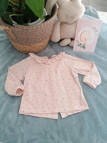T-shirt rose kiabi 6 mois