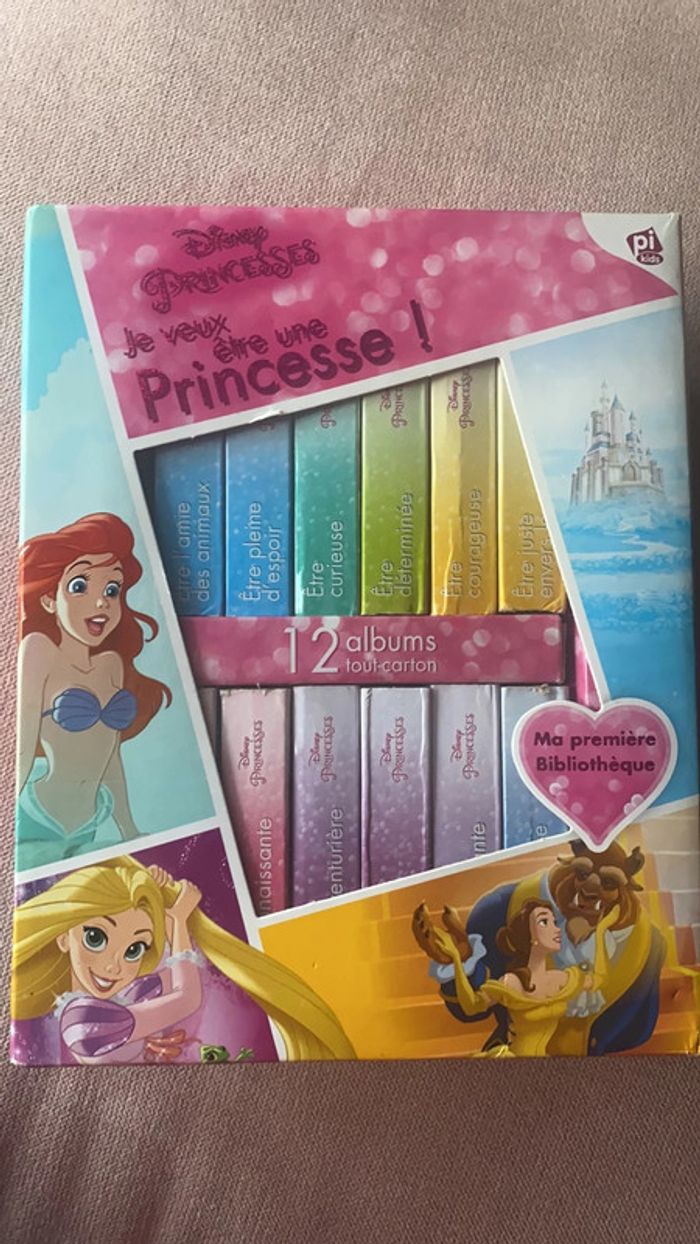Album de 12 mini livres je veux être une princesse