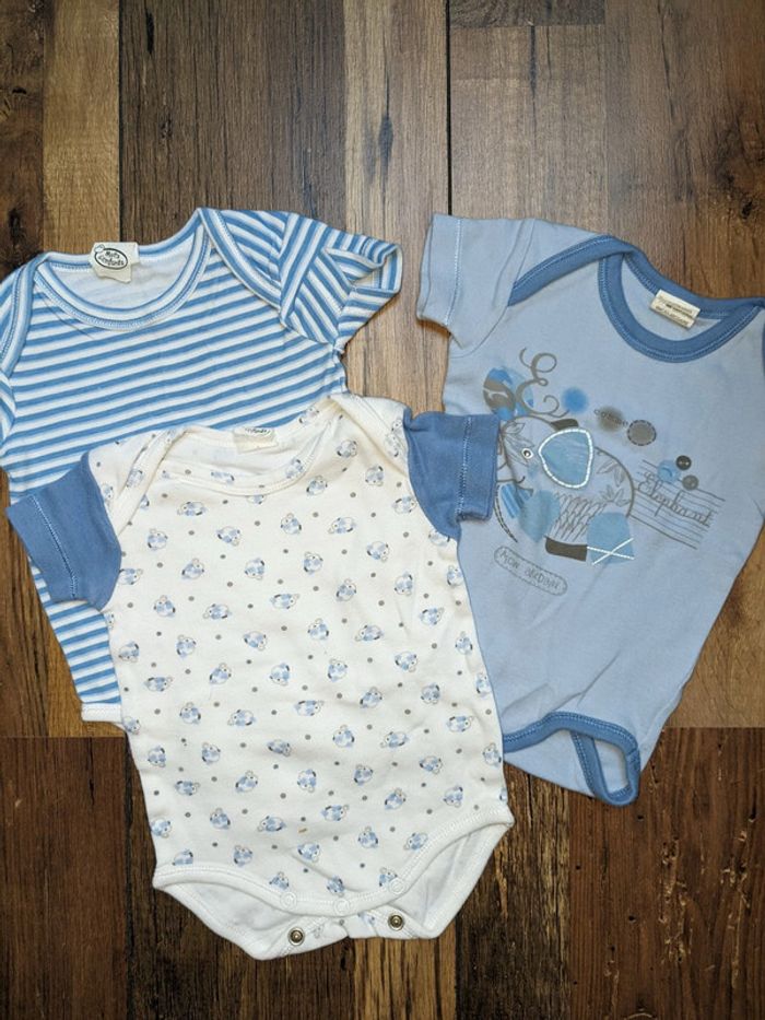 Lot de 3 bodies 3 mois - photo numéro 2