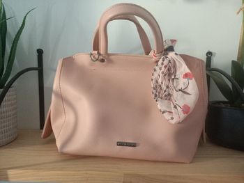 Sac à mains rose