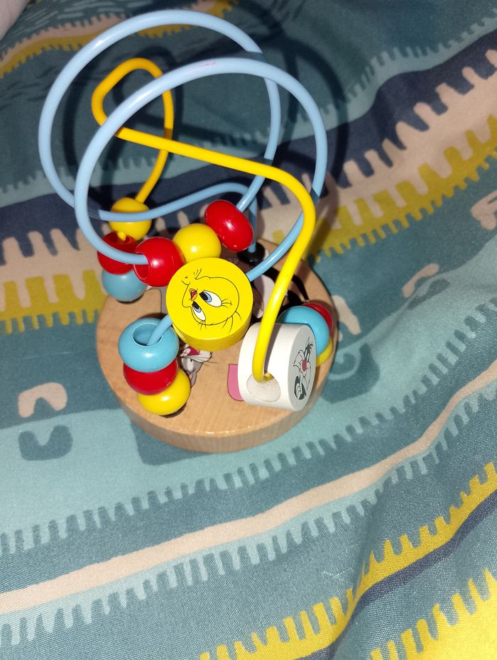 Circuit billes en bois Warner Bros - photo numéro 2