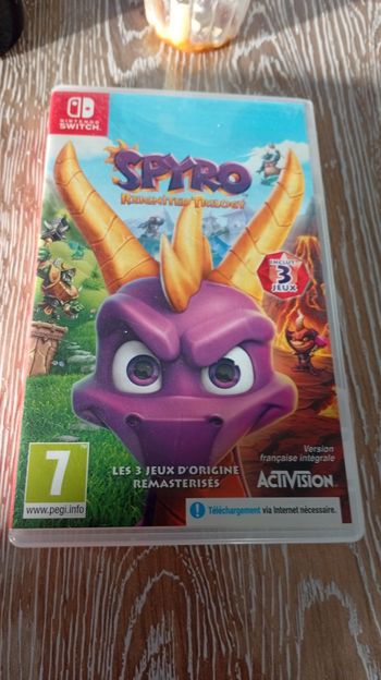 Spyro trilogie switch 