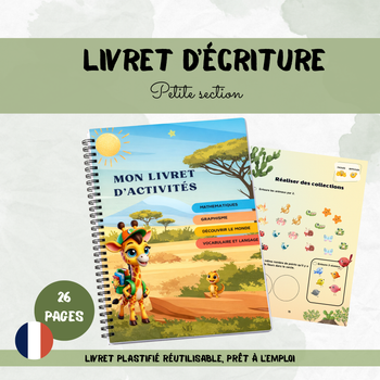 Livret effaçable Petite Section – Apprendre en jouant dès 3 ans