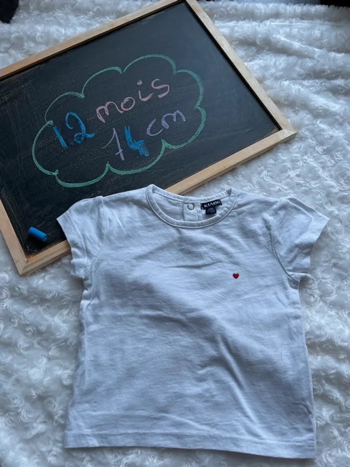 T-shirt 12 mois