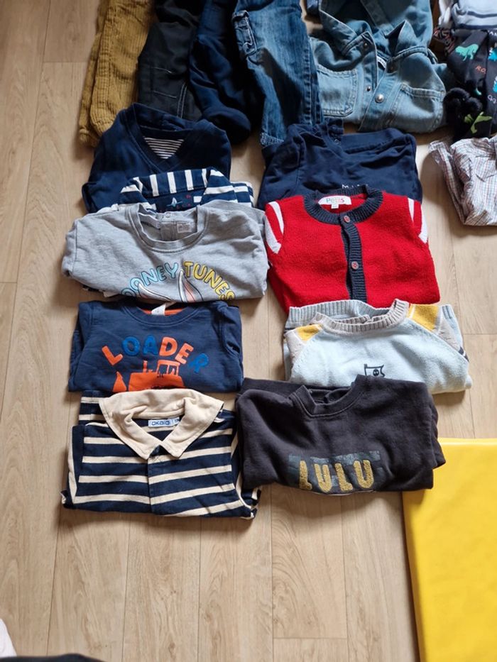 Gros lot 12 mois garçon 43 pièces ! - photo numéro 2