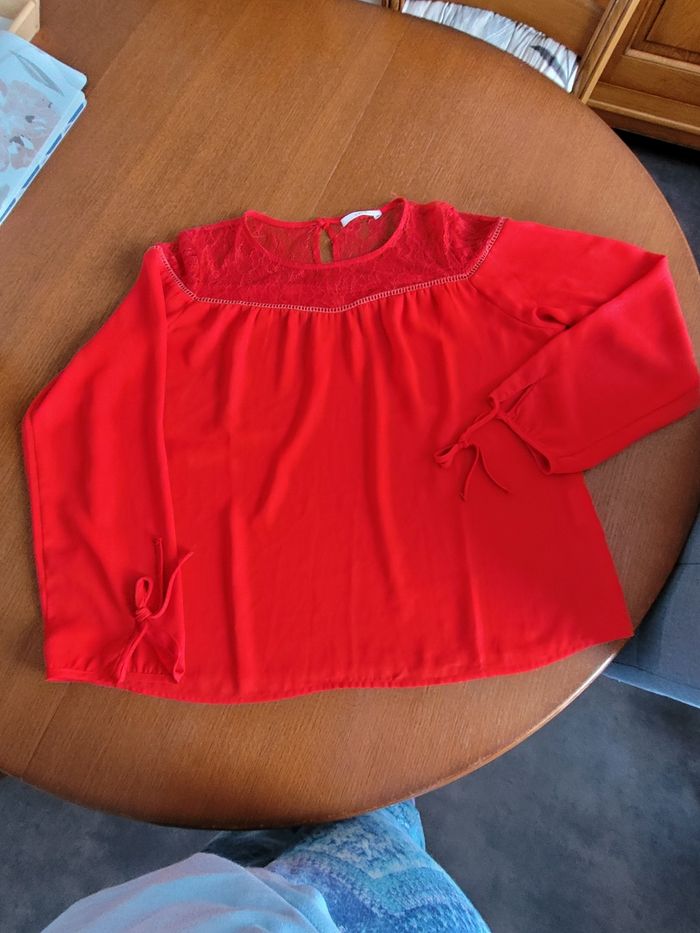 Blouse manches longues Camaïeu T46