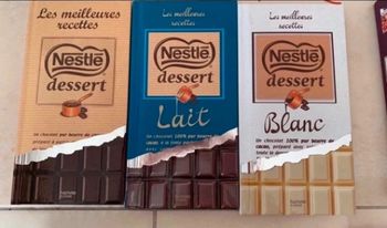 Livres nestle dessert chocolat
