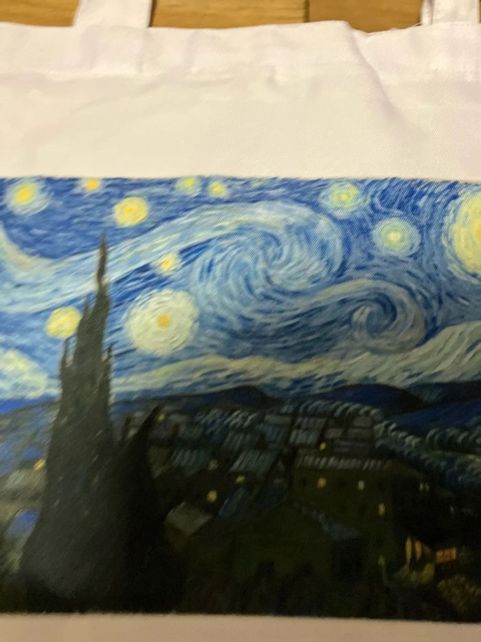 Tote Bag La nuit étoilée - photo numéro 2