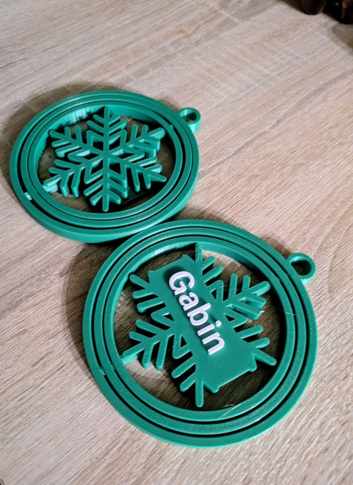 Boule de Noël personnalisée - photo numéro 2