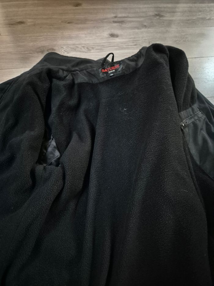 Parka doublée à capuche fourrure pour femme T. 44 - photo numéro 10