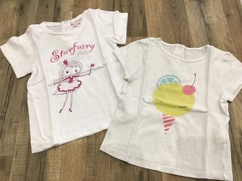 Lot 2 tee-shirts 24 mois orchestra