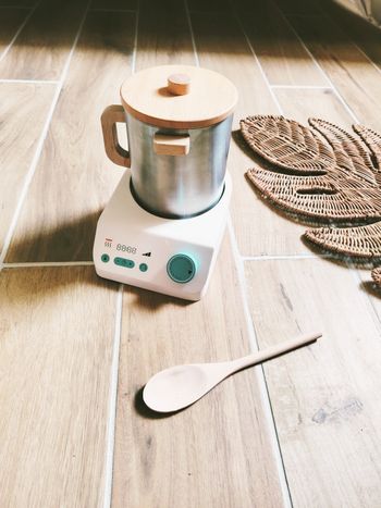 🥦Dinette Jouet robot cuisine avec spatule en bois marque Vertbaudet