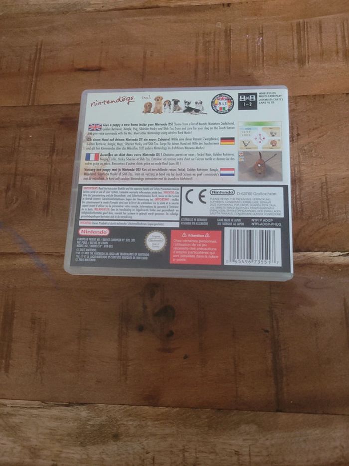 Jeu Nintendo ds nintendogs - photo numéro 2