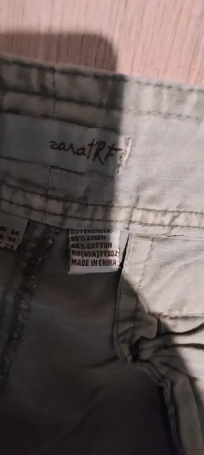 Pantalon en lin T.M (38) - Zara - photo numéro 6