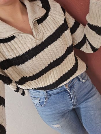 Pull à rayure