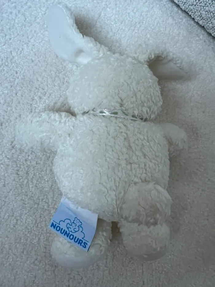 Doudou lapin Nounours - photo numéro 2