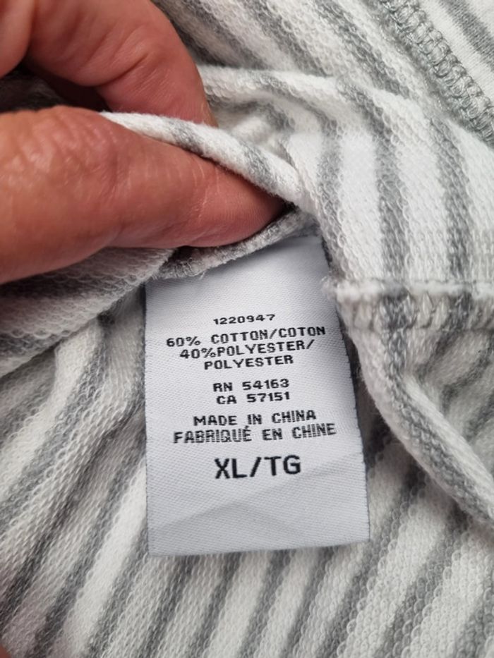 Sweat rayé Tommy Hilfiger – Taille XL/42 Femmes - photo numéro 6