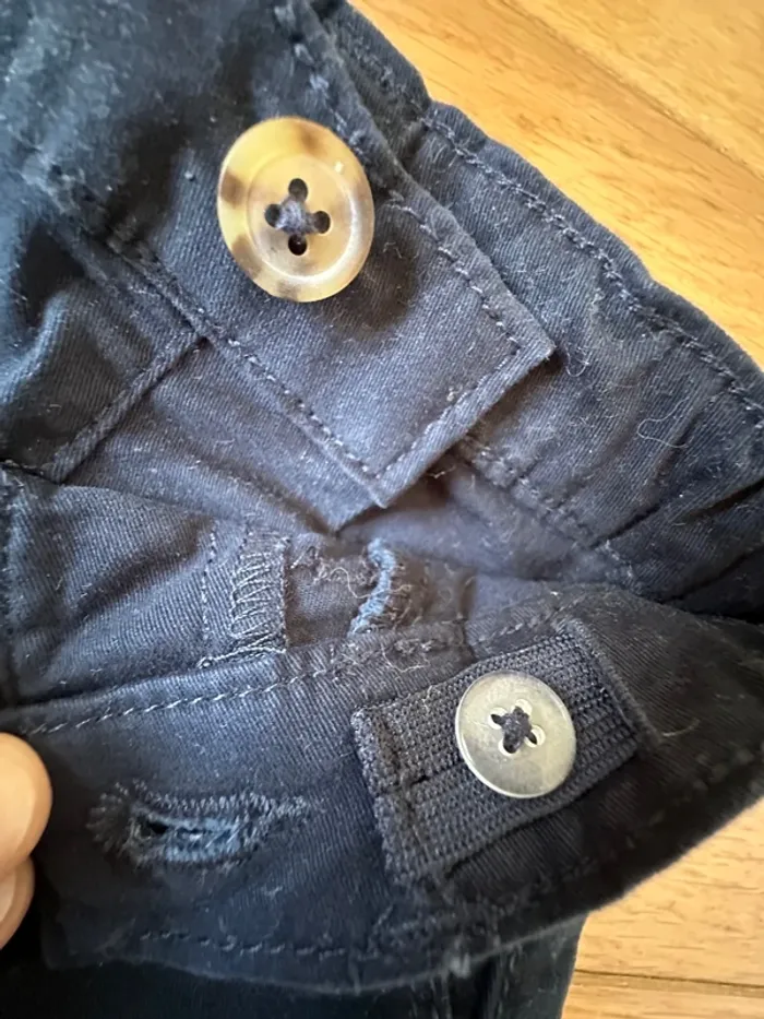 Ensemble bébé garçon 1 mois – Chemise bleue + pantalon – Élégant & parfait état - photo numéro 5