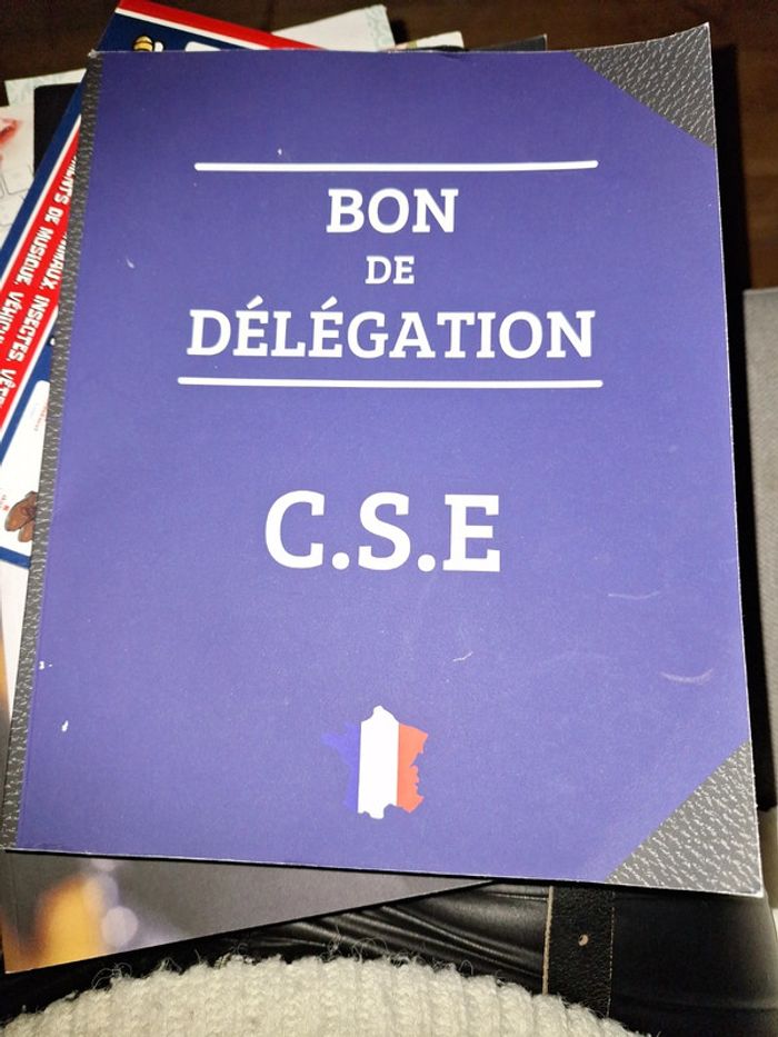 Bon de délégation CSE