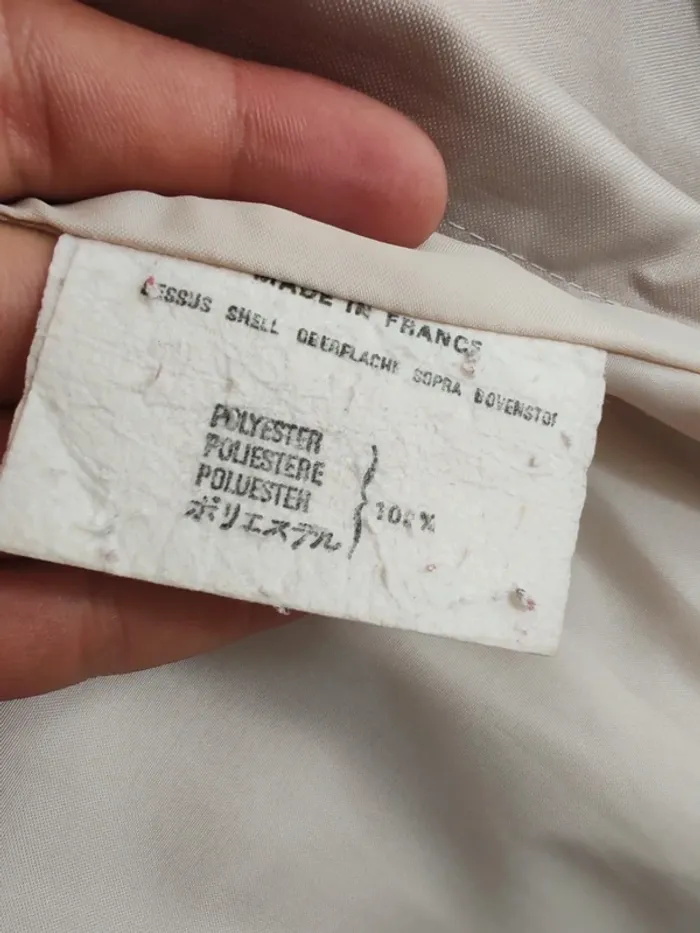 Trenchcoat Claude Havrey Paris beige clair – Taille 38 (très bon état) - photo numéro 6