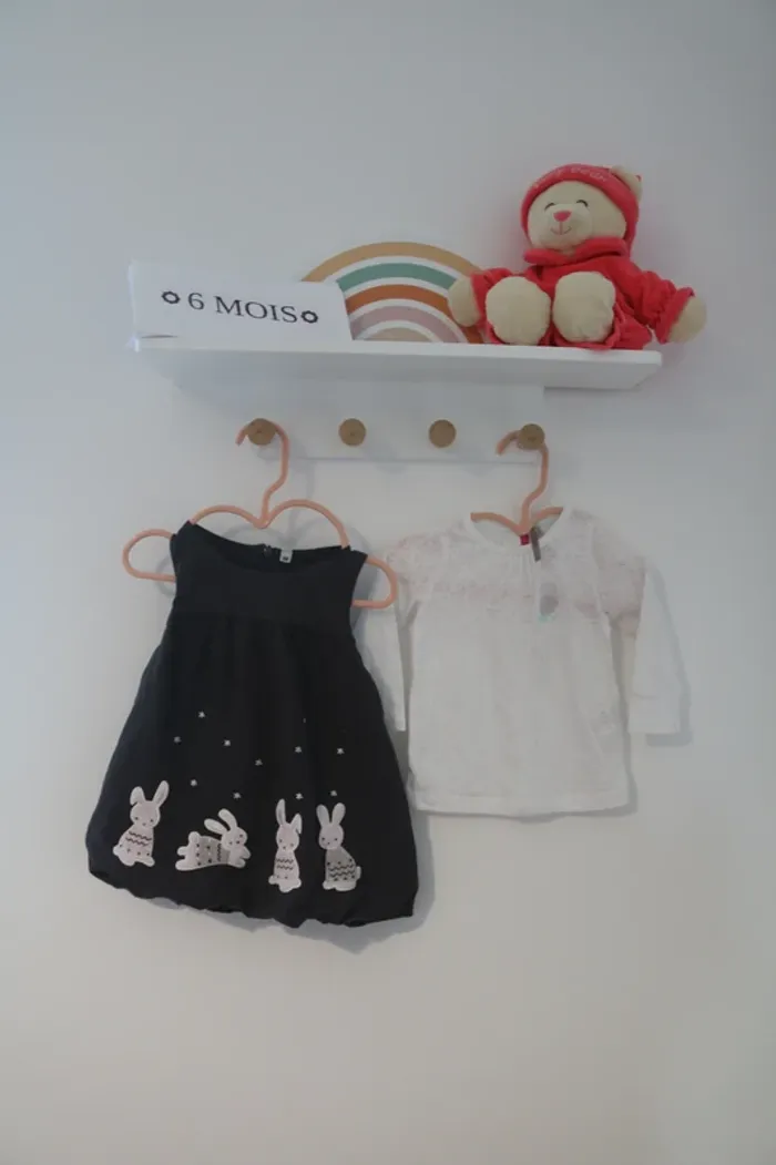 Ensemble haut Orchestra et robe ma boutique plus 6 mois