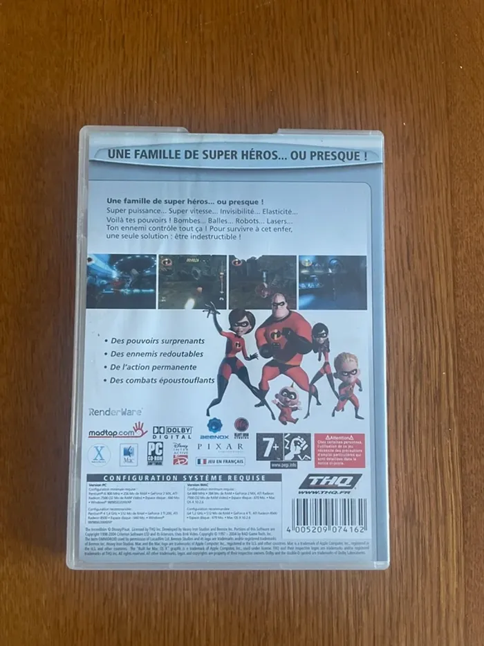 Jeu Pc les indestructibles - photo numéro 3