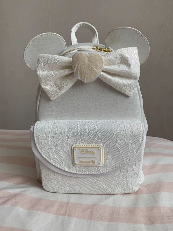 Sac Loungefly Disney Minnie Mariage