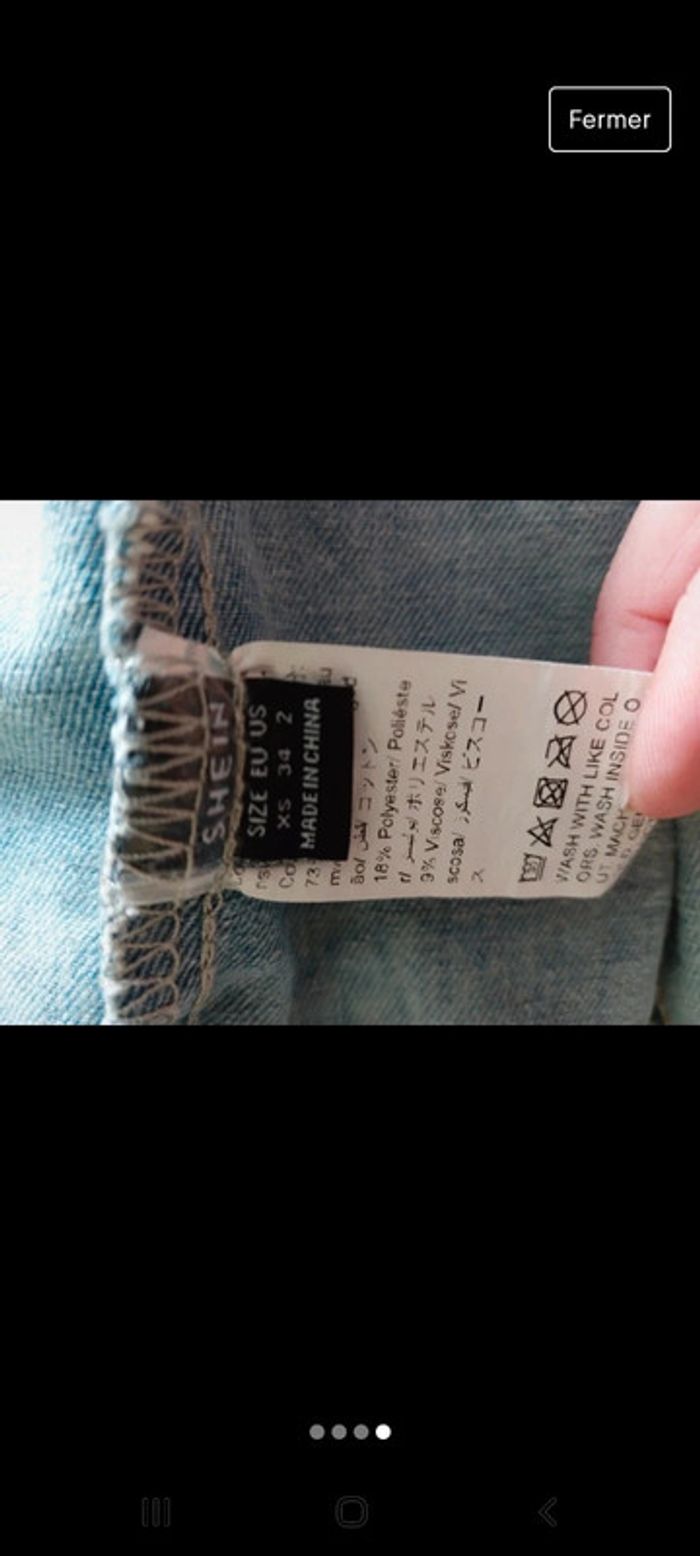 Veste en jean neuve - photo numéro 5