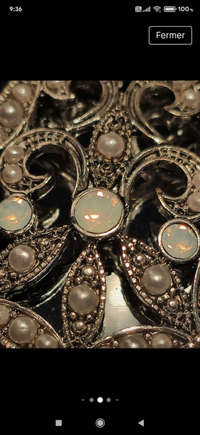 Boucles d'oreilles vintage - photo numéro 6