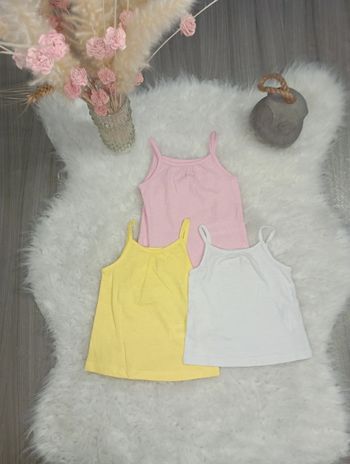 Lot 3 débardeurs 6m