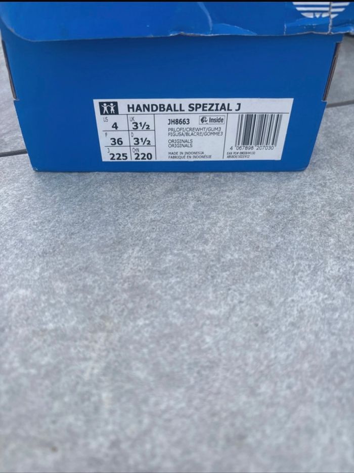 Adidas Spezial en daim lilas - semelle gomme - photo numéro 7