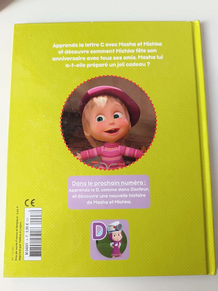 livre l'ABC masha et michka - photo numéro 2