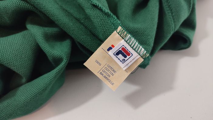 Vêtement Homme t-shirts tee-shirts polo vert fila taille L #Retrostreet - photo numéro 4