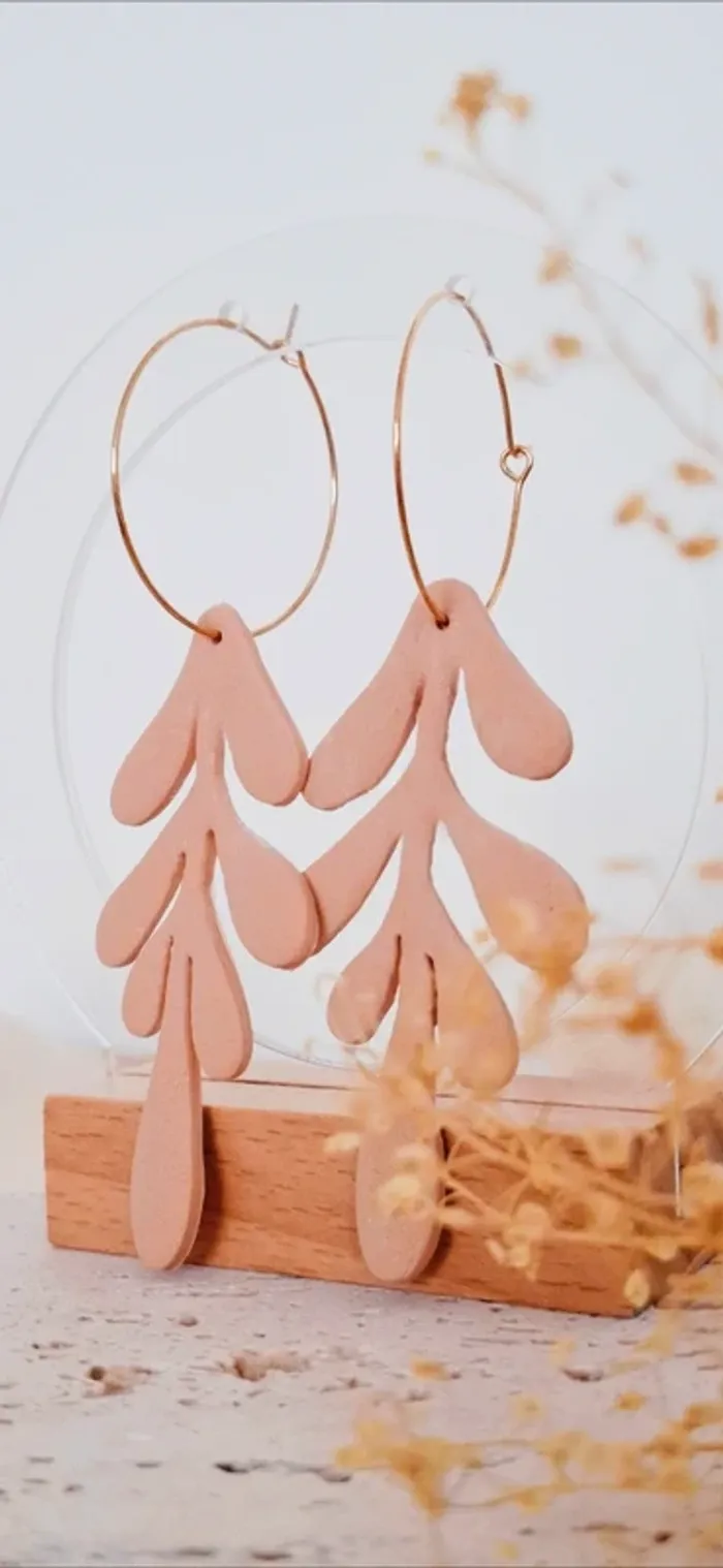 🌊 Écume salée xxl – Boucles d’oreilles bohème chic - photo numéro 4