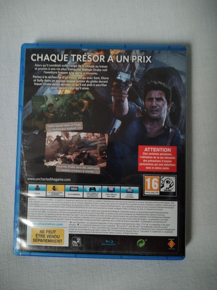 Uncharted 4 A Thief's End PS4 - photo numéro 2