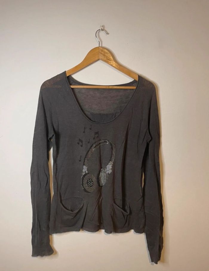 Blouse manches longues maje 38 femme