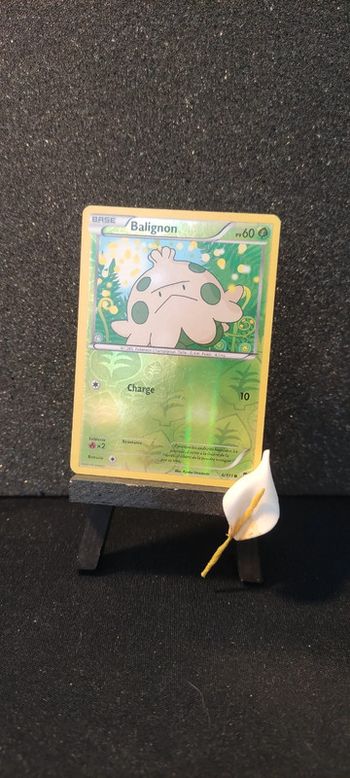 Carte pokémon Reverse, Balignon, Poing furieux
