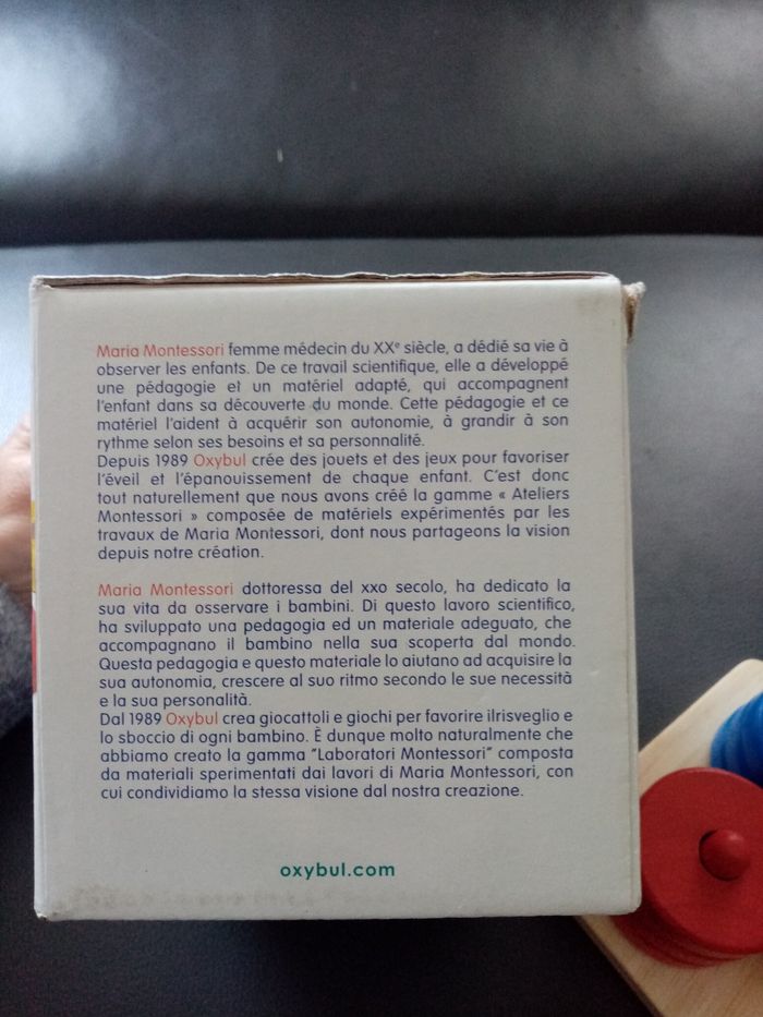 Jeu d'empilage montessori - photo numéro 4