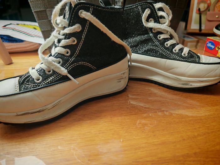 Chaussures paillettes converse - photo numéro 3